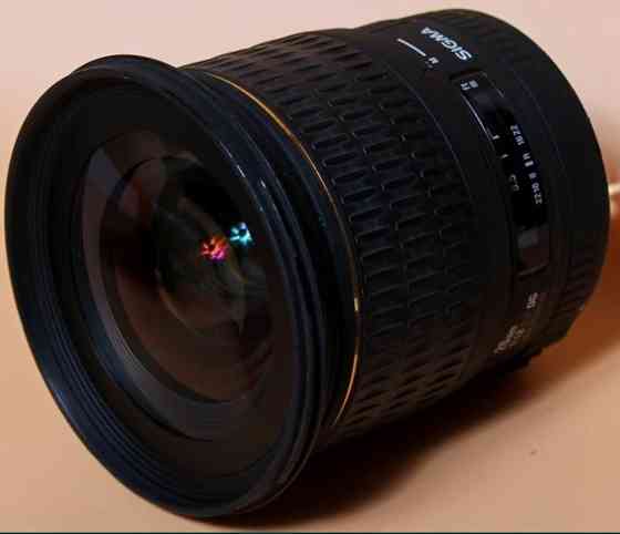 Об'єктив: Sigma 20mm.f/1.8 EX DG Canon EF не ART Київ