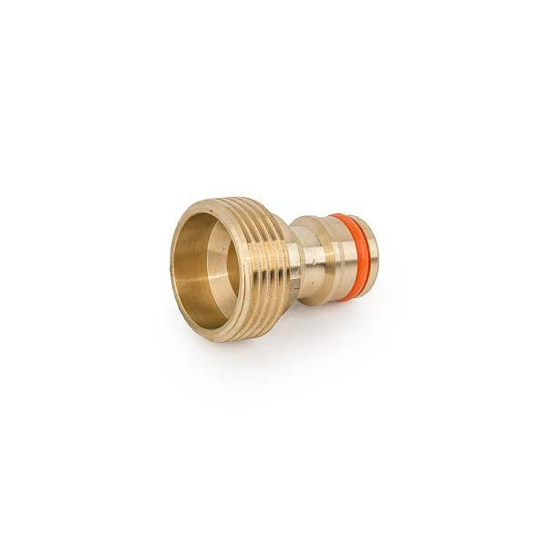 Адаптер латунний із зовнішньою різьбою 3/4, BRASS, BR-2185 Київ - фото 1