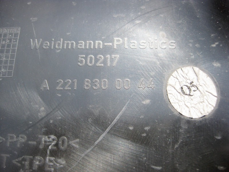 Mercedes-Benz  A2218300044 Впускний канал - повітропровід S-Class W221 Одеса - фото 3