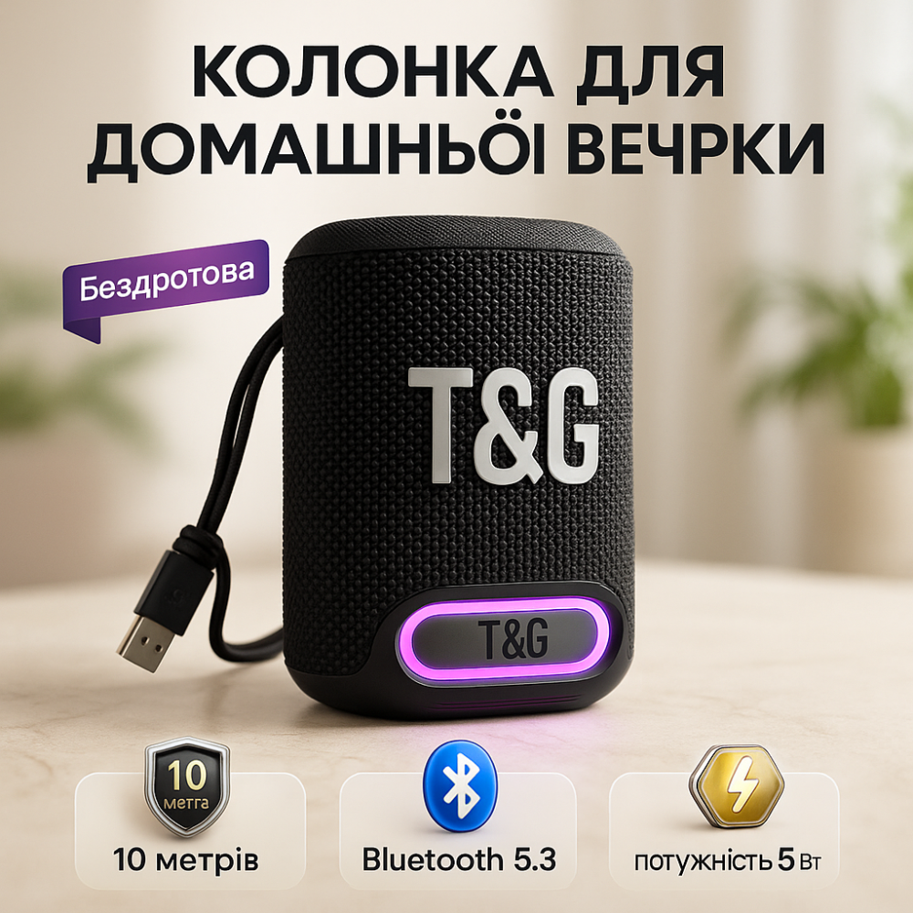 Блютуз колонка з флешкою і радіо TG396, Bluetooth колонка з функцією радіо, Колонки дорожні GP-34 Львів - фото 17
