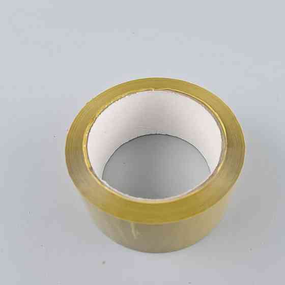 Упаковочный скотч Тёмно Желтый 38мк 45мм 80метров  