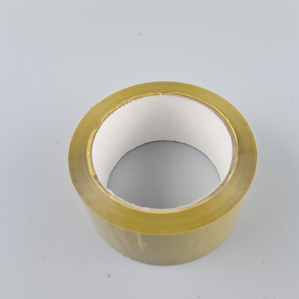 Упаковочный скотч Тёмно Желтый 38мк 45мм 80метров  