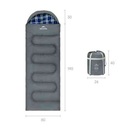 Спальный мешок Naturehike з капюшоном Clear Sky CNK2450WS042, сірий (6927595792049) Винница