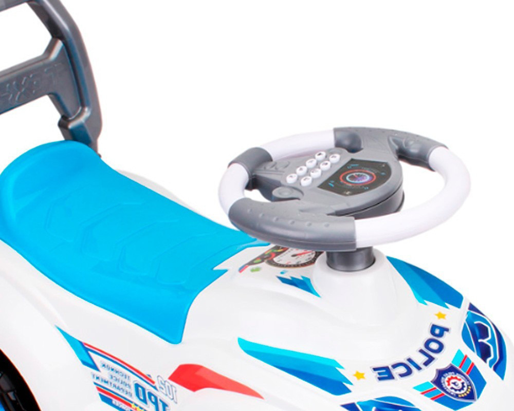 Толокар музичний «Поліція» ТехноК 7433 дитяча машинка каталка для дітей Київ - фото 3