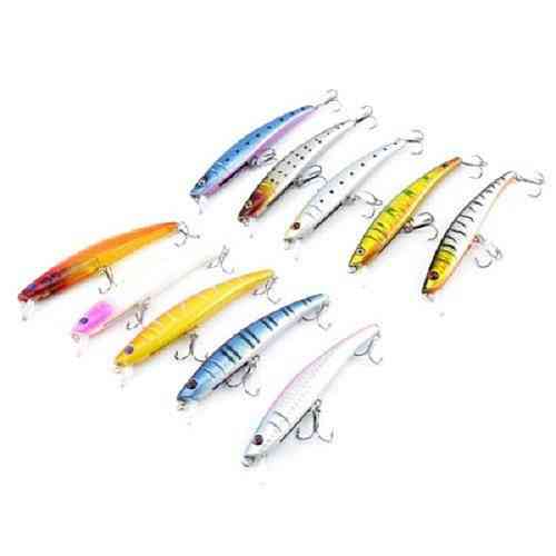 Набір воблерів приманок 11см, 10 шт, різнокольорові Винница