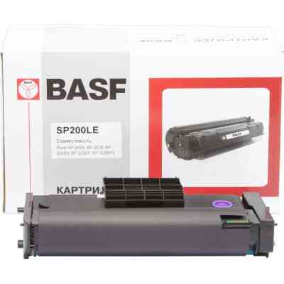 Тонер-картридж BASF Ricoh Aficio SP200S/200SN Type SP 200LE Black 407263 (KT-SP200LE) Вінниця