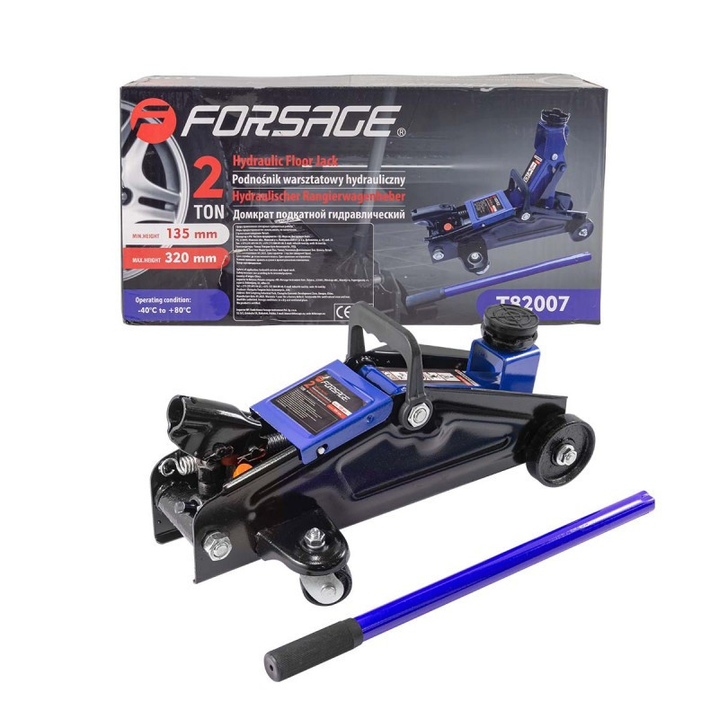 Домкрат 2т (135-320мм) підкатний гідравлічний Одеса - фото 1