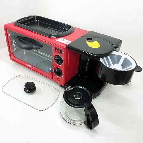 Електрична піч для приготування їжі Rainberg, Духова шафа електрична, Багатофункціональна духовка 3 в 1 QB-94 Івано-Франківськ