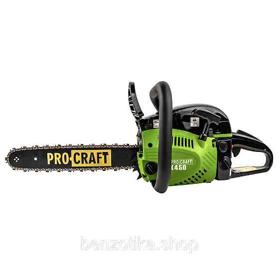 Бензопила Procraft K450 (Шина+ланцюг 45, шина+ланцюг 40) Київ