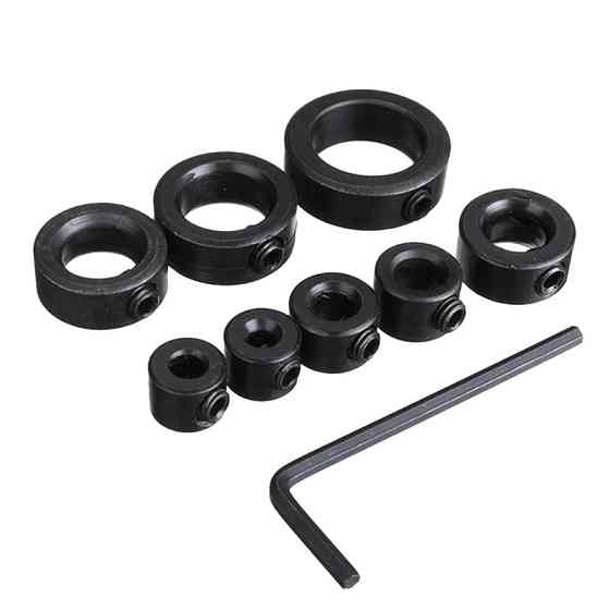 Регулируемые стопорные кольца для сверления 8 шт Киев