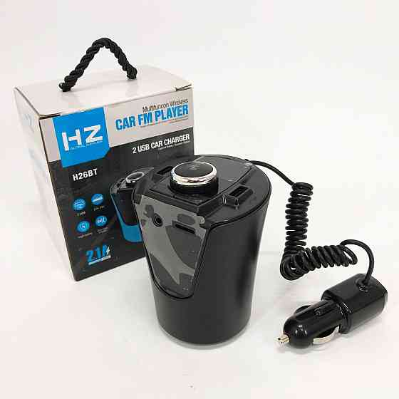Автоматичний зарядний пристрій для авто H26+BT, Фм модулятор блютуз в машину, Fm трансмітер в машину WX-14 Івано-Франківськ