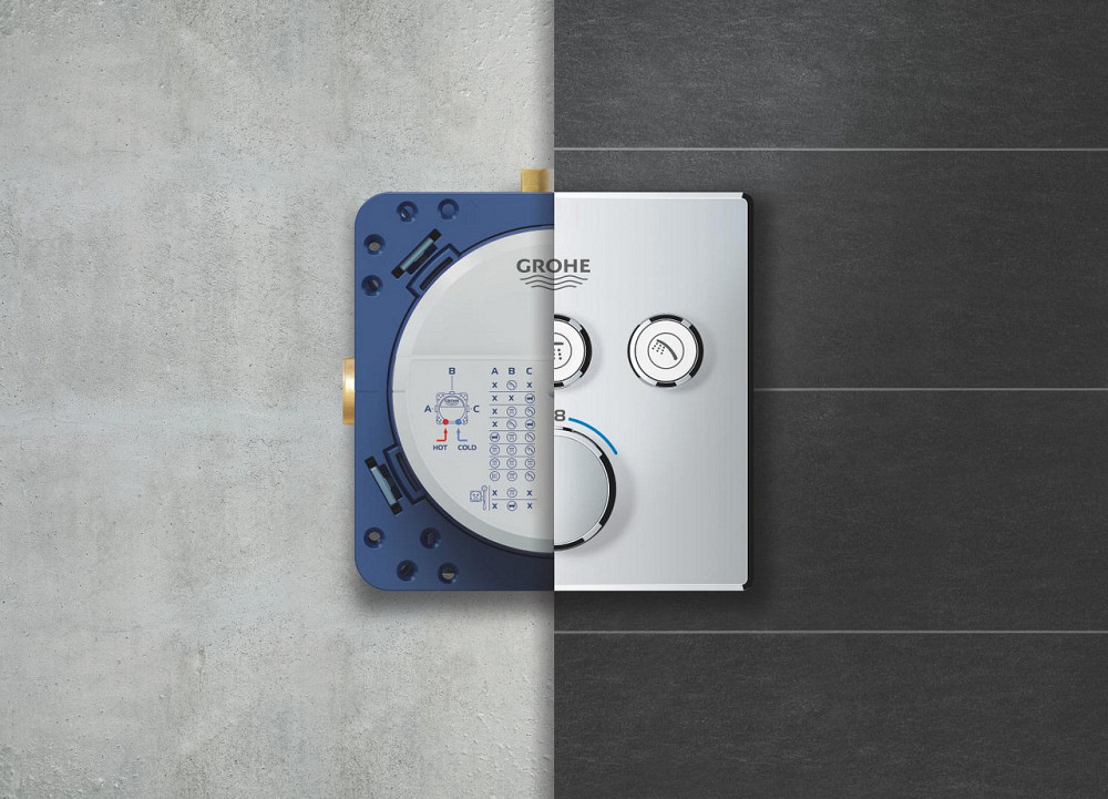 Универсальная встроенная часть Grohe Rapido SmartBox (35604000) Киев - изображение 2