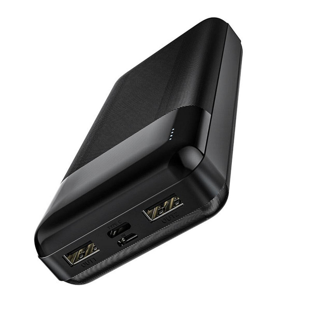 Павербанк 20000 mAh HOCO J72A Easy travel чорний power bank повербанк Одеса - фото 1