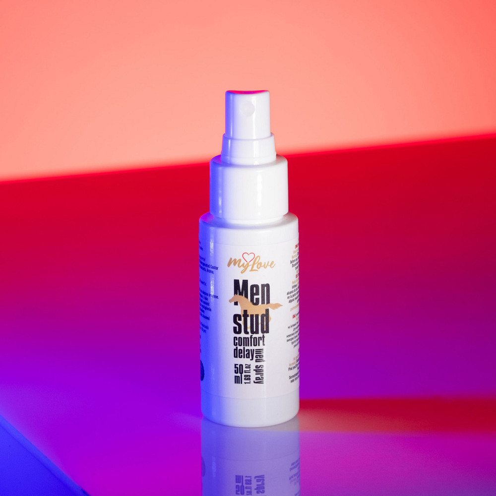 Пролонгуючий спрей-лубрикант для чоловіків - MyLove Men Stud Comfort Delay Med Spray, 50 мл Sex Aura Київ - фото 3