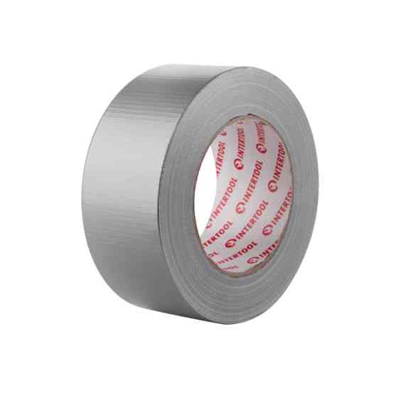 Скотч универсальный армированный, 50 м, 50 мм INTERTOOL KT-0983 Киев