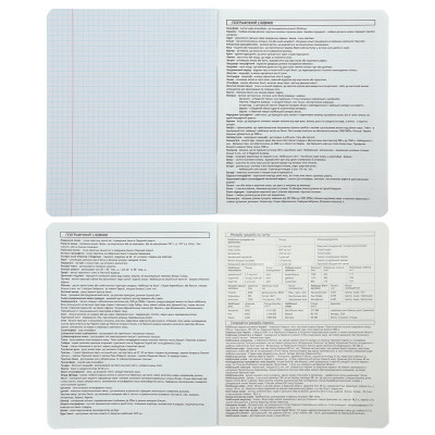 Зошит ZiBi предметний PASTEL 48 аркушів клітинка, географія (ZB.1701-09) Вінниця - фото 3