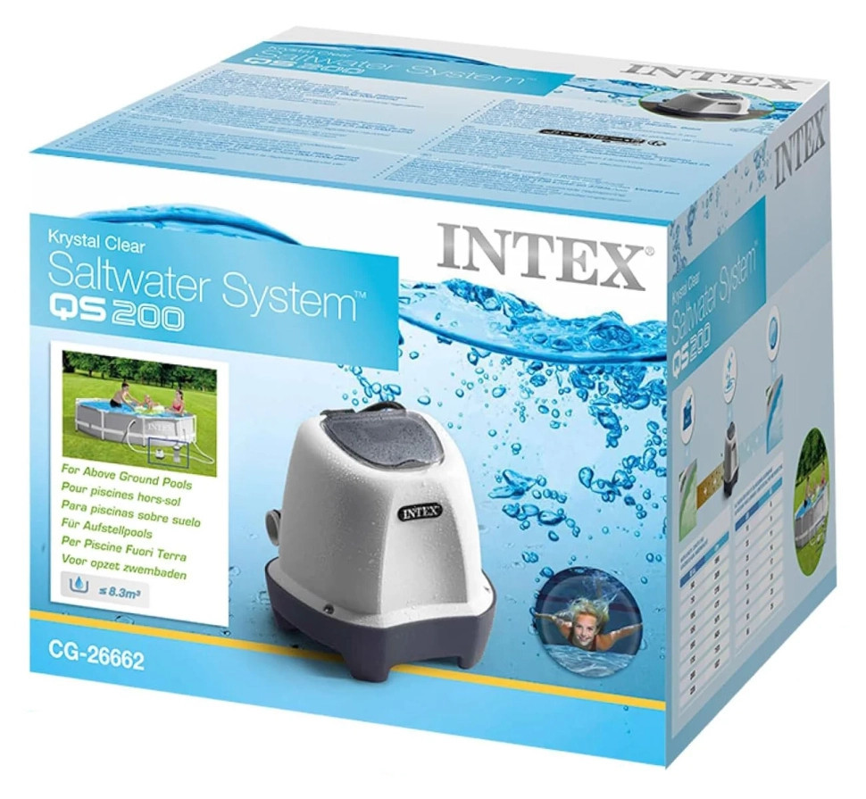 Хлоргенератор 2 г/ч, 32 мм, Intex 26662 для бассейнов до 8327 литров Киев - изображение 2