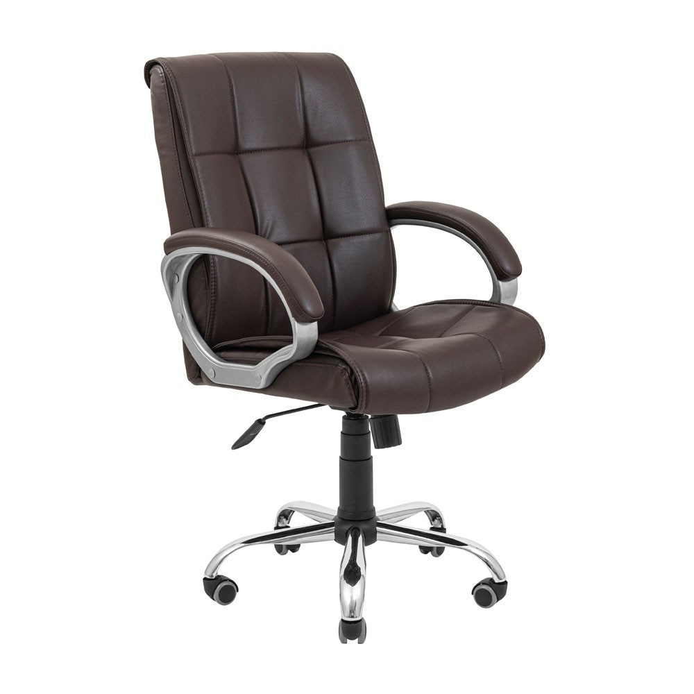 Офісне крісло керівника Arizona Sofitel Bitter Хром M3 Multiblock Шоколадний Київ - фото 1