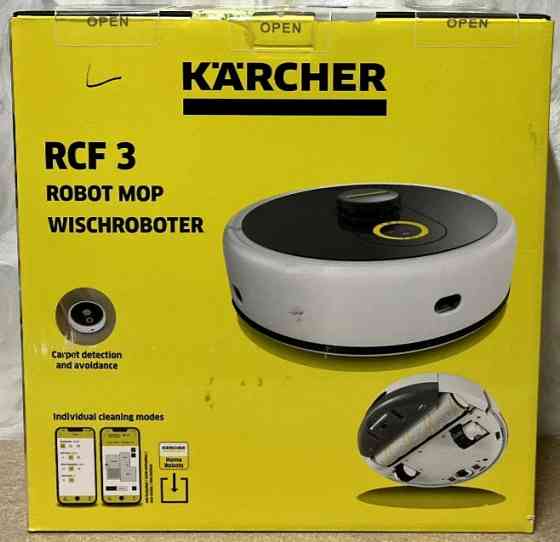 Робот Пылесос с влажной уборкой: Karcher RCF 3 ( 1.269-660.0) NEW ! Киев