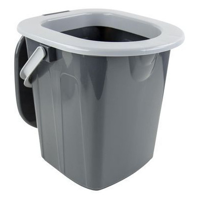 Ведро-туалет Bo-Camp Portable Toilet Square 20 Liters Grey (5502820) (DAS303293) Винница - изображение 2