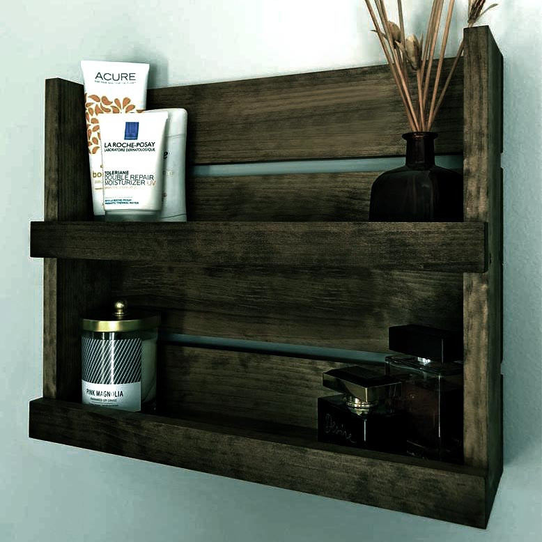 Полиця для ванної "Віттен 45" мокко Миколаїв - фото 1