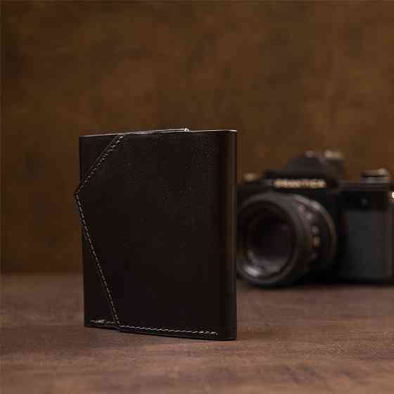 Портмоне кишенькове Чорне (GRANDE PELLE) Київ