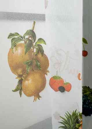 Кухонная арка VR-Textil № 1755т шифон разноцветный 300х170 см (53-0055) Киев