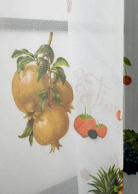 Кухонная арка VR-Textil № 1755т шифон разноцветный 300х170 см (53-0055) Киев - изображение 4