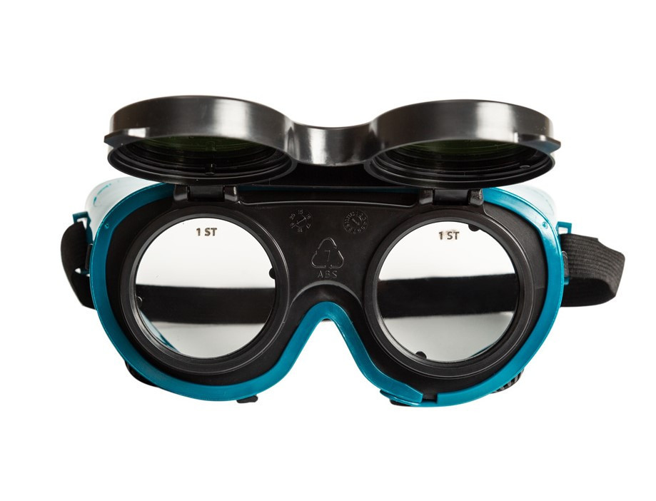 Окуляри для зварника закритого типу з відкидними лінзами і непрямою вентиляцією Sizam Vulcan Vision 2780-01 Рівне - фото 1