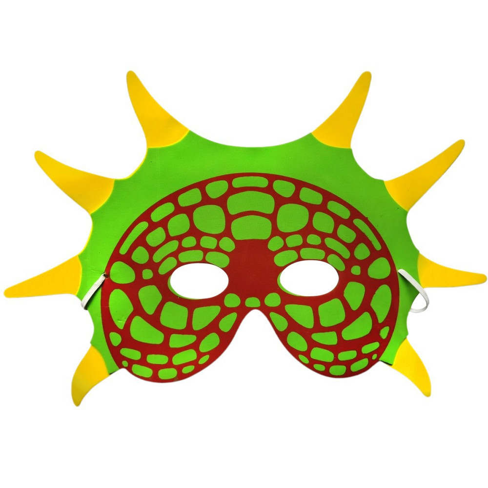 Детская маска Динозавр для праздника one size разноцветный Киев - изображение 1