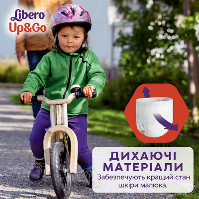Подгузники Libero Up&Go Размер 3 (5-9 кг) 46 шт (7322541742076) Винница - изображение 10