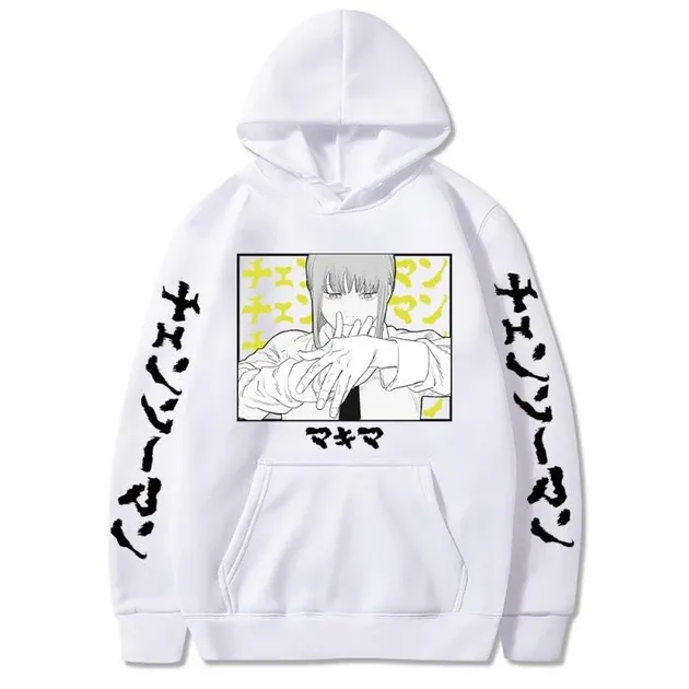 Худі, біла аніме для підлітка хлопчика 2765869718 розмір 180 см Дніпро - фото 1
