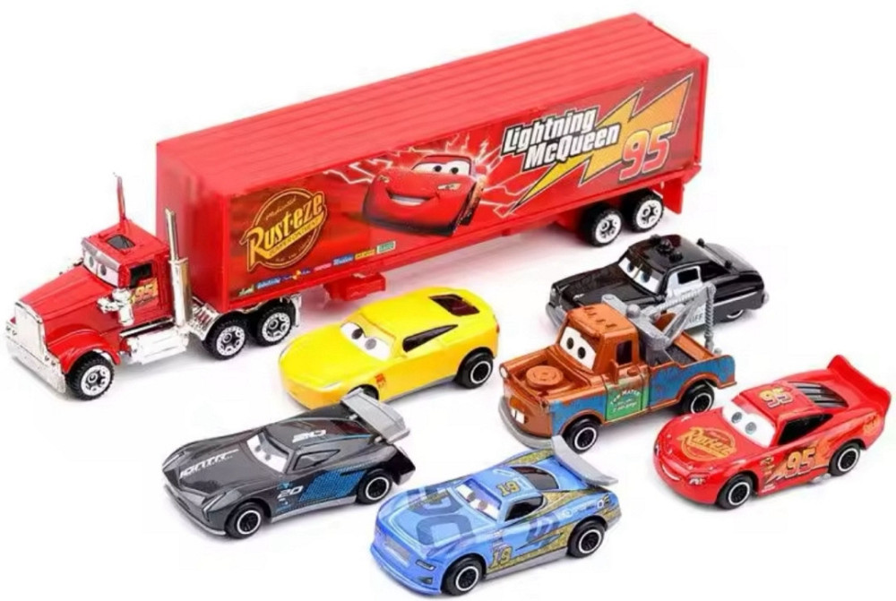 Игровой набор металлических машин Молния Маквин Тачки Харьков - изображение 4