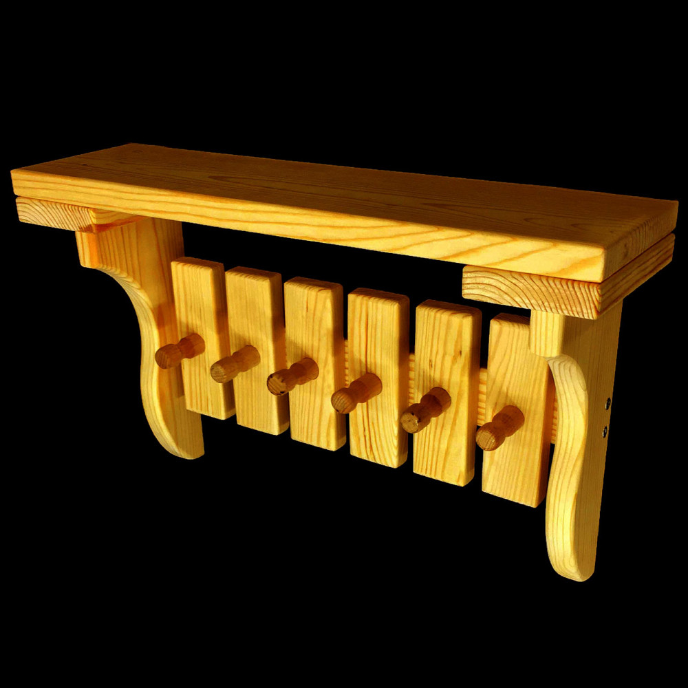 Вішалка для лазні "Барбарис" каррі Миколаїв - фото 1