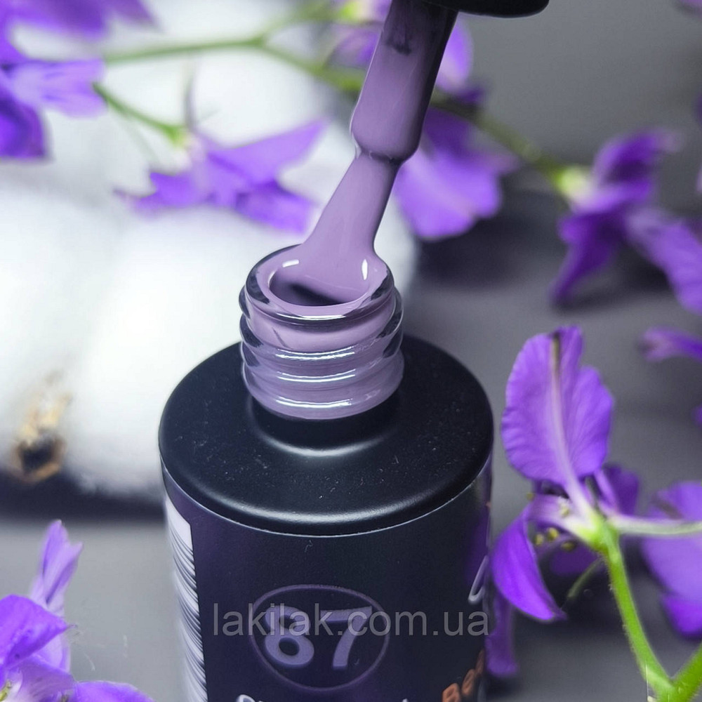 Гель-лак для нігтів Bee Nails 087 (виноградний) 8мл Херсон - фото 1