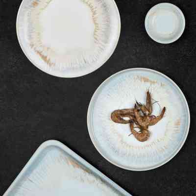 Тарелка By Bone серія "Wave" кругла 23 см (WE-ZT-23-DZ) Винница