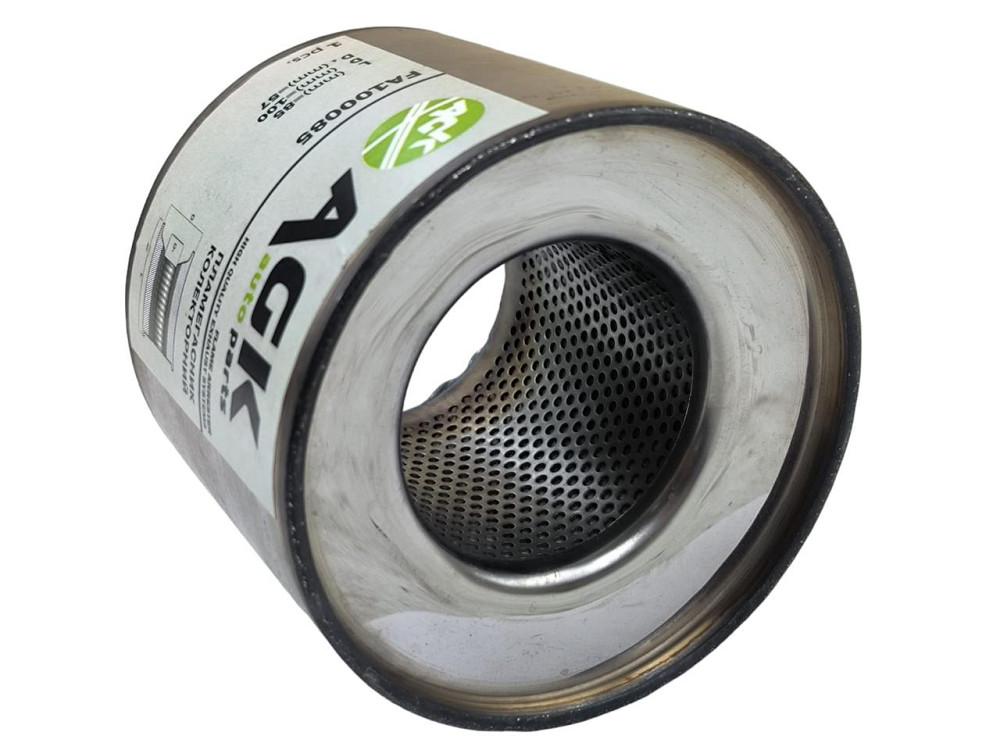 Вставка каталізатора в колектор 100/85 (діаметр/висота) зварна, нержавіюча сталь AGK замість Мукачево - фото 2