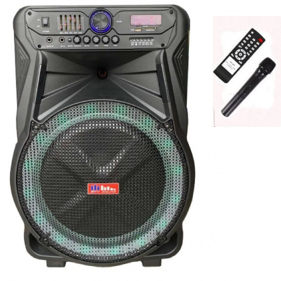 Портативна колонка SS-7272 акустична система з караоке акумуляторна + USB/SD/TF/Bluetooth/TWS RO-37 Львів - фото 1