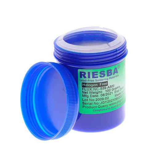 Флюс для BGA RIESBA NC-559-ASM безотмывочный, 100г Винница