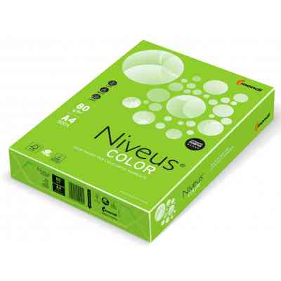 Папір Mondi Niveus COLOR NEON Green A4, 80g, 500sh (A4.80.NVN.NEOGN.500) Вінниця