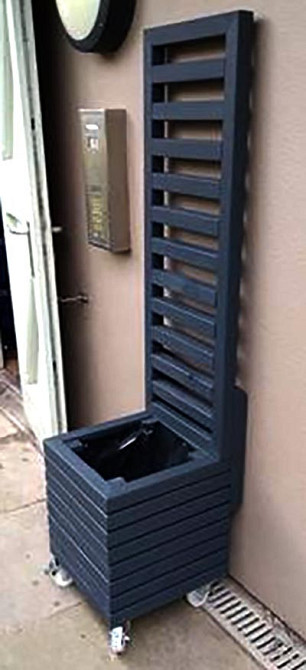 Кашпо зі шпалерою "Санкара" венге Миколаїв - фото 1