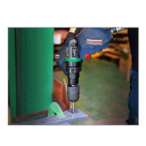 Пневмодрель реверсивна 1/2" (500об/хв; самозажимних патрон) TOPTUL KAQA1650 Одеса