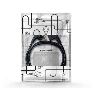 Кабель живлення C13 1.8m 90° corner black Armorstandart (ARM73124) Вінниця