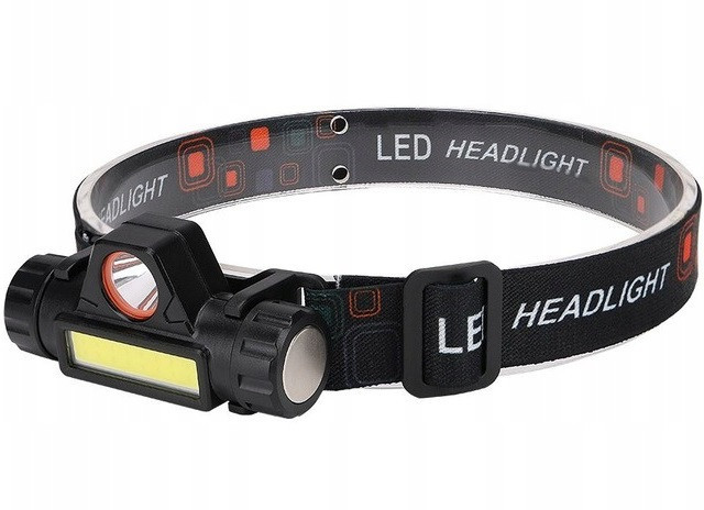 Светодиодный налобный фонарь USB 4в1 Trizand (L18371) Аккумулятор 400 мАч Нововолынск - изображение 2