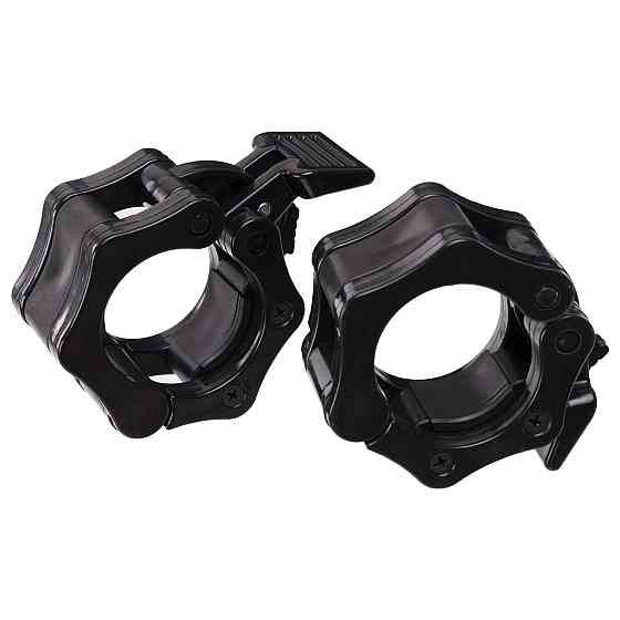 Замки для грифа з фіксатором SHUANG-4600-50 2 шт 50 мм Київ