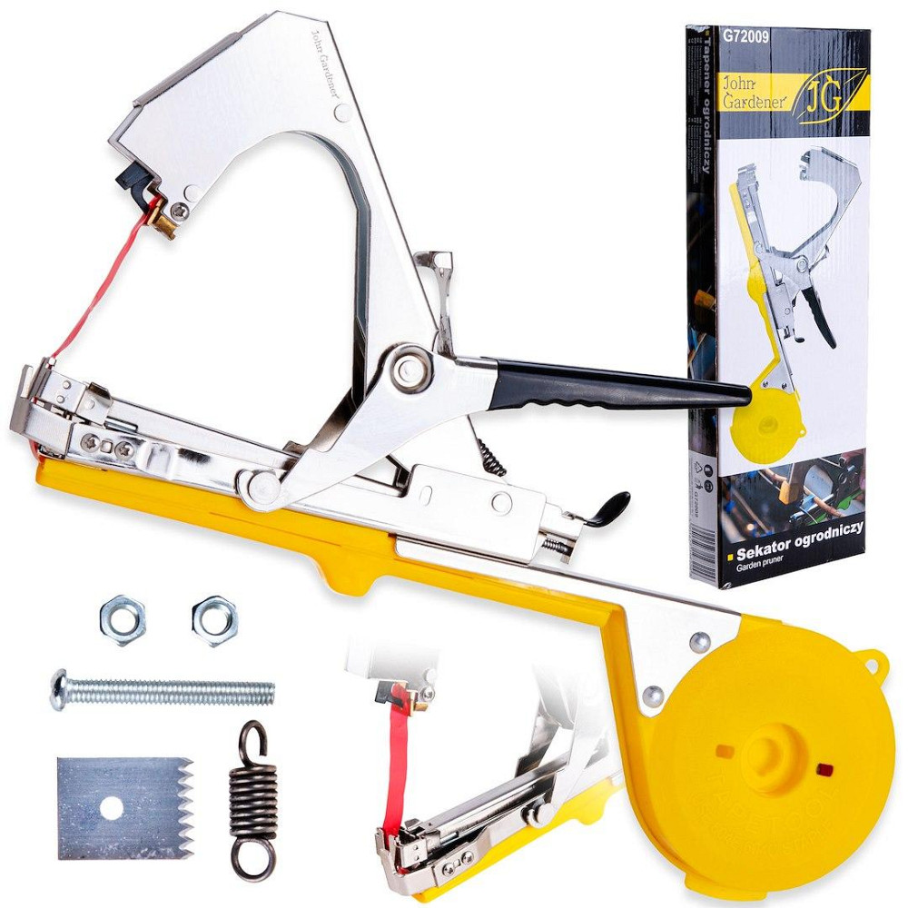 Садовий степлер "John Gardener" для підв'язування рослин на стрічку і скоби Киев - изображение 1
