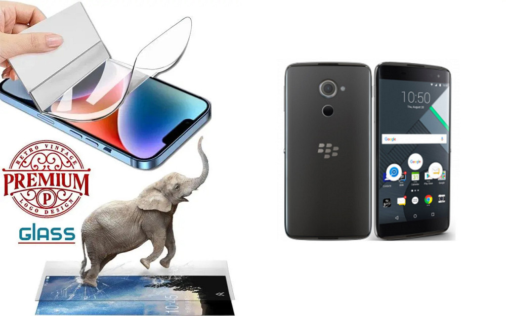 Поліуретанова плівка BlackBerry DTEK60, Premium, товщина 0,2 мм Київ - фото 1