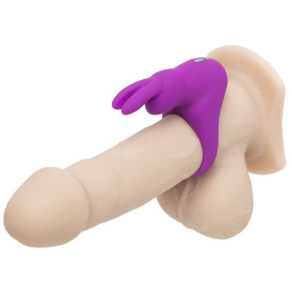 Ерекційне кільце з вібрацією Happy Rabbit Rechargeable Cock Ring Purple Sex Aura Київ - фото 3
