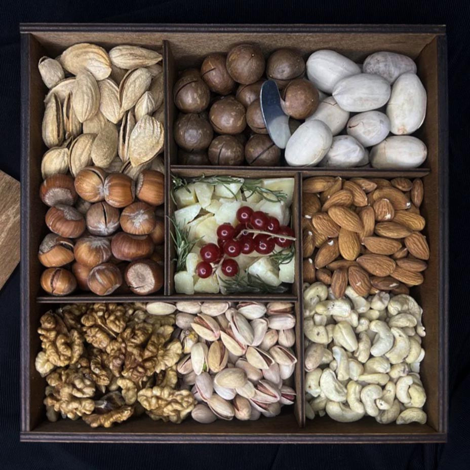 Менажница деревянная 