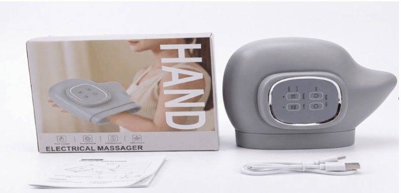 Электрический массажёр для рук TS-5569 с подогревом  пневмомассаж, Шиацу, USB, портативный уход Одесса - изображение 1